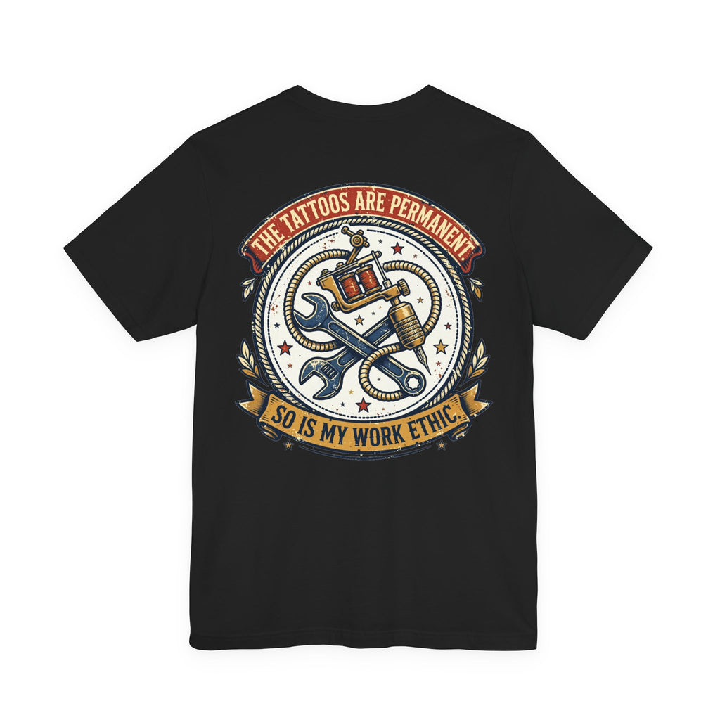 Back of shirt - main design