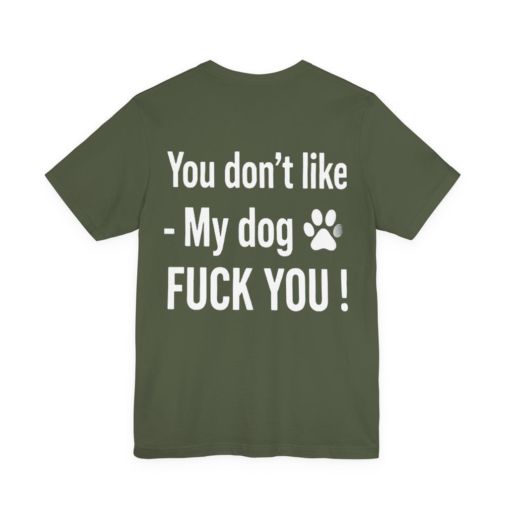 Back of shirt - main design