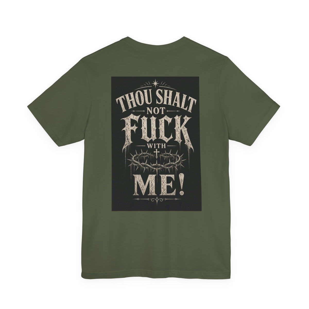 Back of shirt - main design