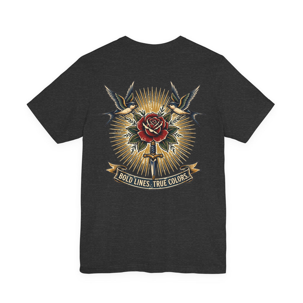 Bold Lines. True Colors. — Tattoo Tee