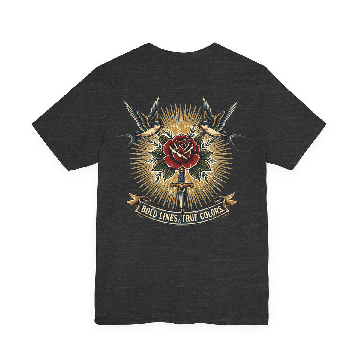 Bold Lines. True Colors. — Tattoo Tee