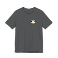 Front of shirt - small Delano Ink logo on the chest