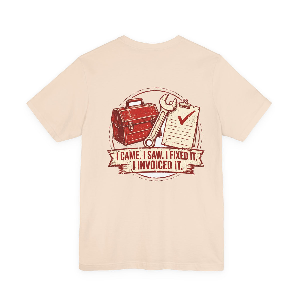 Back of shirt - main design