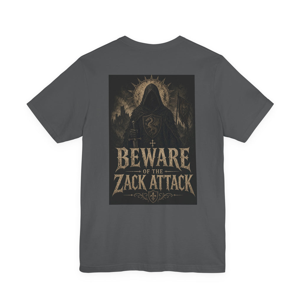 Beware Of The Zack Attack — Heavy Metal Tee
