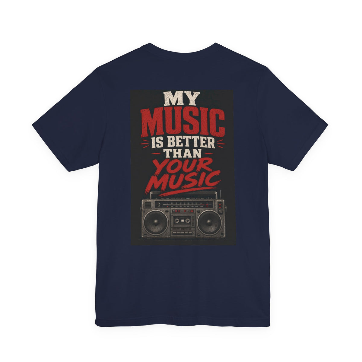 My Music Is Better Than Your Music — Heavy Metal Tee
