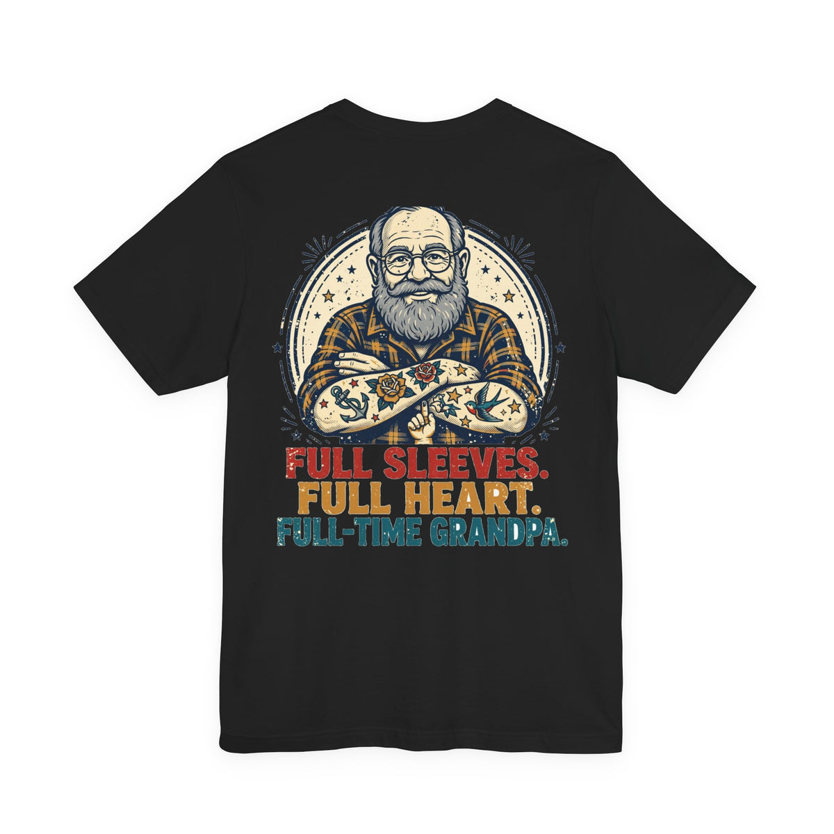 Back of shirt - main design