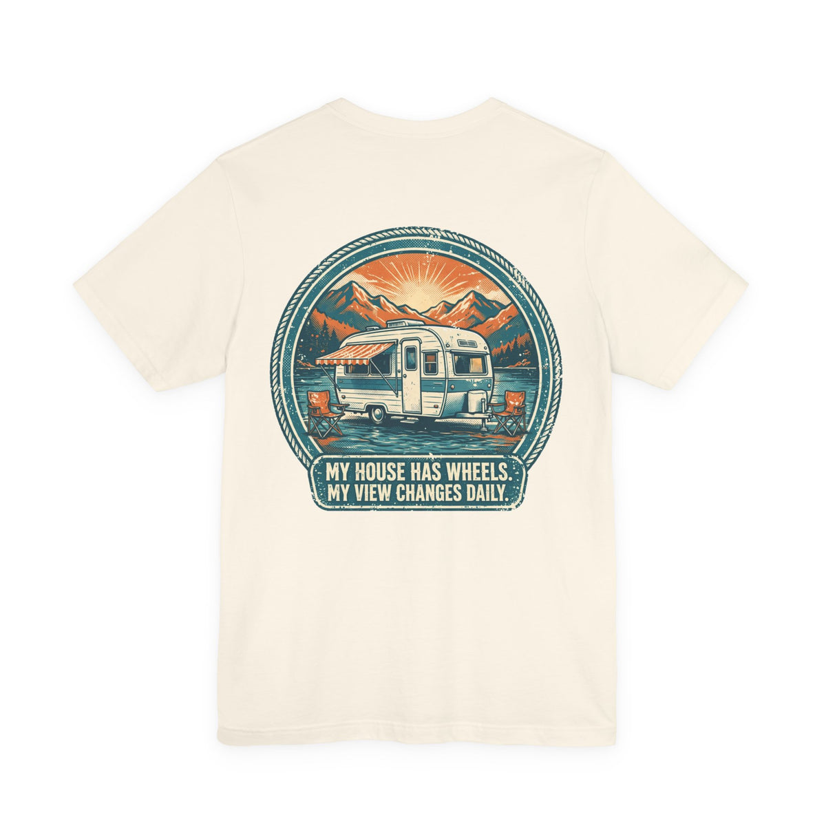 Back of shirt - main design