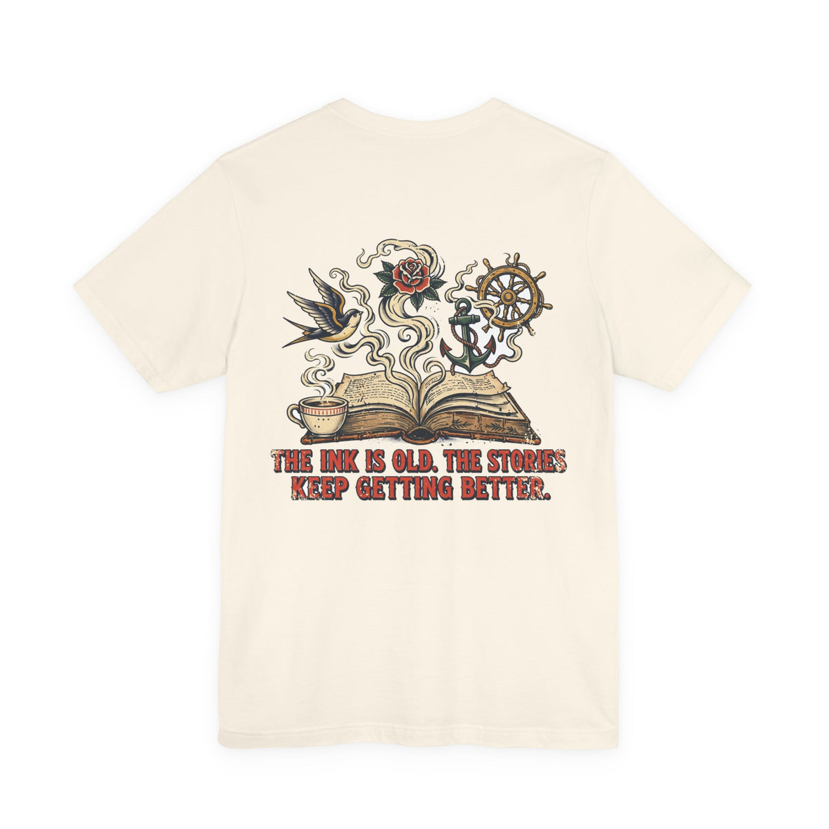 Back of shirt - main design