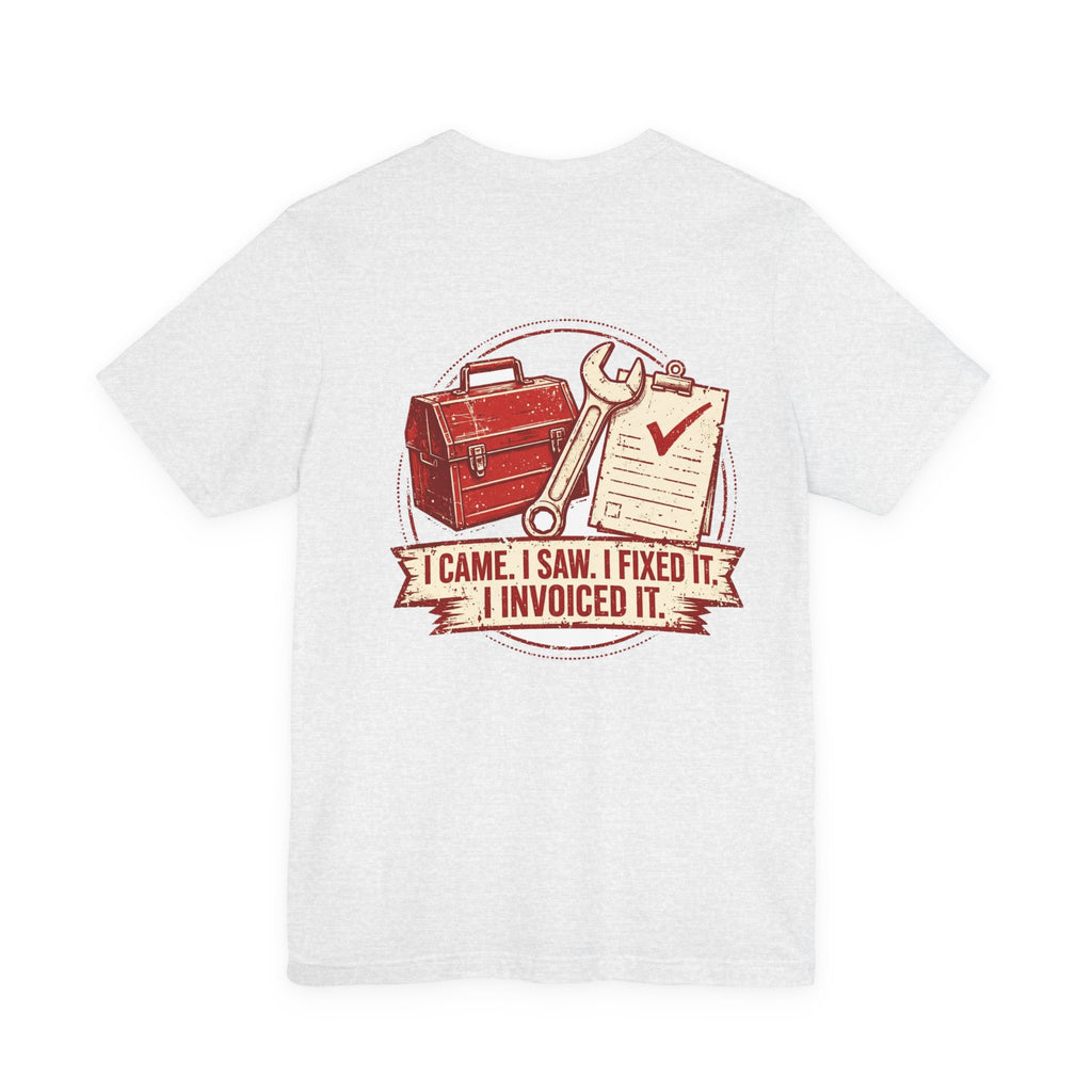 Back of shirt - main design