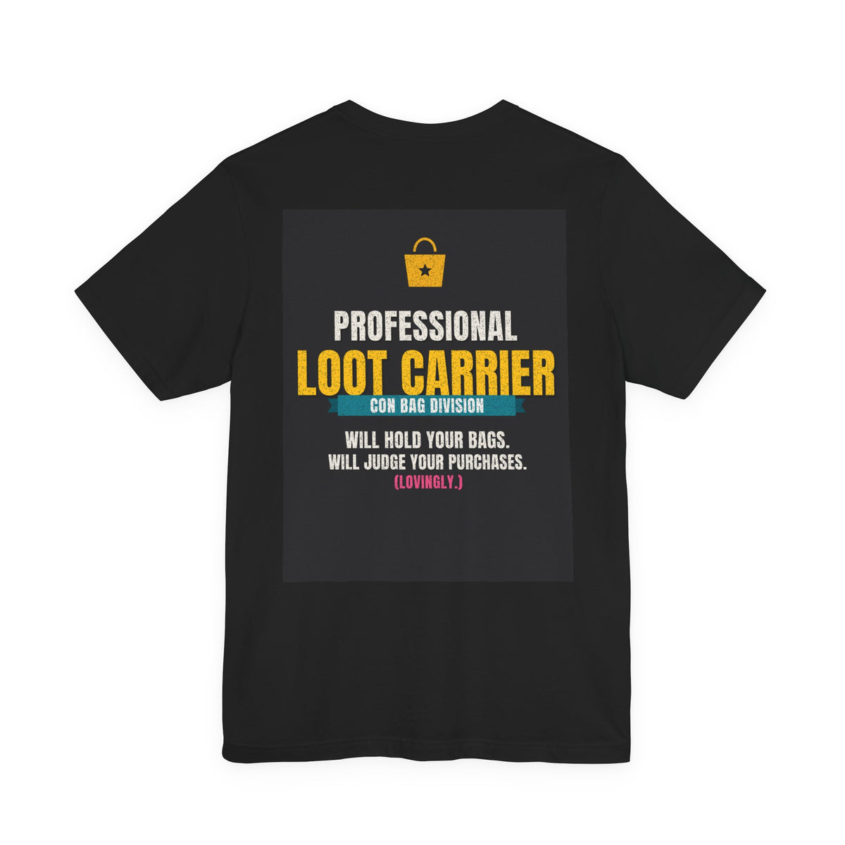 Back of shirt - main design