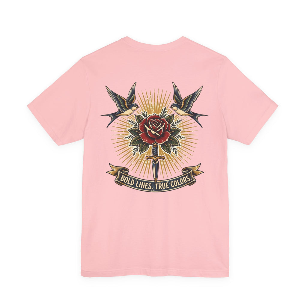 Bold Lines. True Colors. — Tattoo Tee