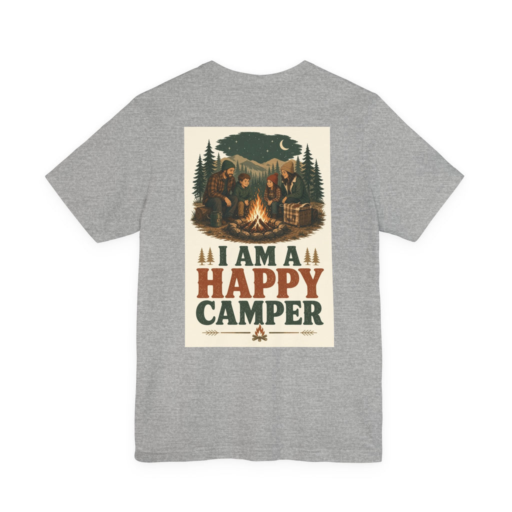 I Am a Happy Camper — Camping Tee