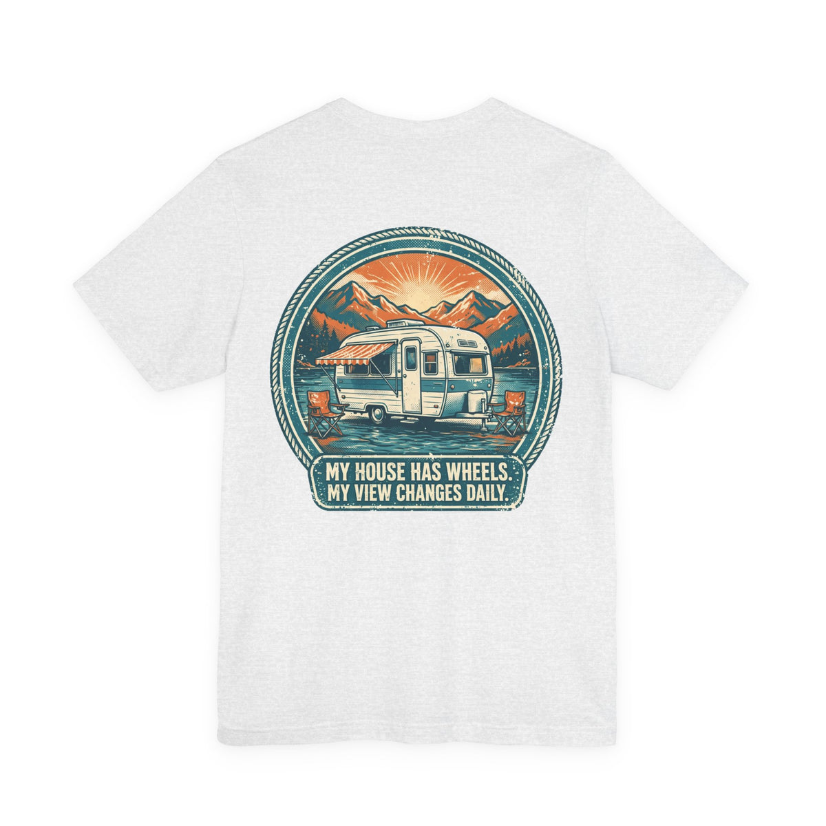 Back of shirt - main design