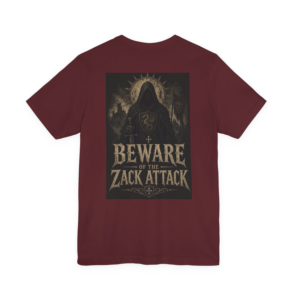 Beware Of The Zack Attack — Heavy Metal Tee