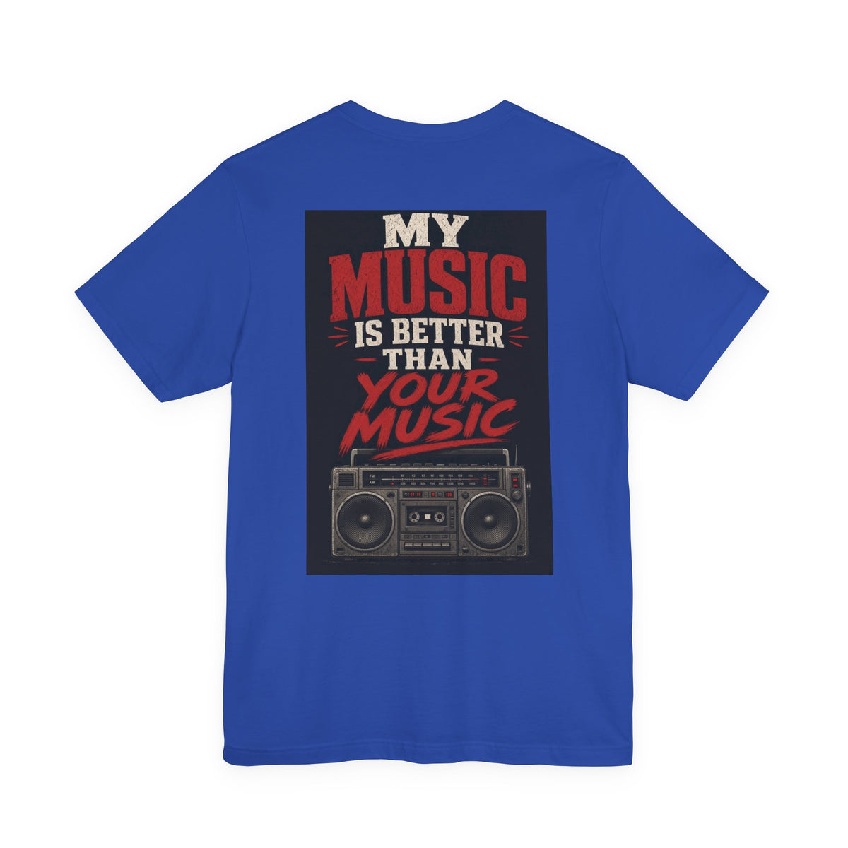 My Music Is Better Than Your Music — Heavy Metal Tee