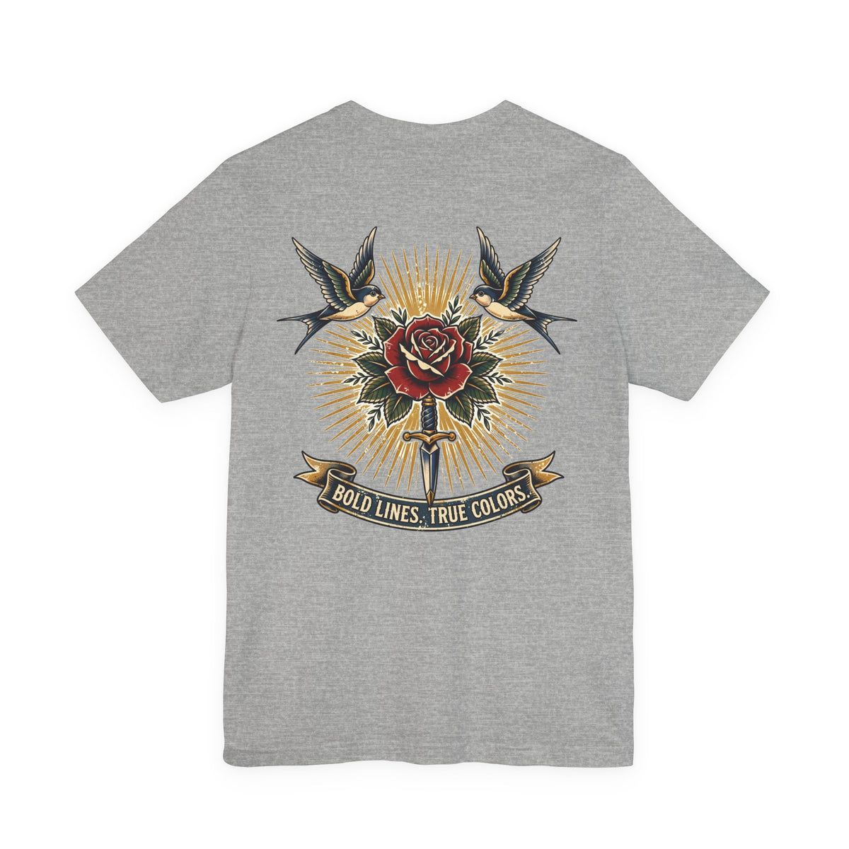 Bold Lines. True Colors. — Tattoo Tee