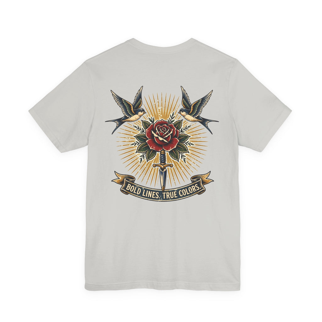 Bold Lines. True Colors. — Tattoo Tee