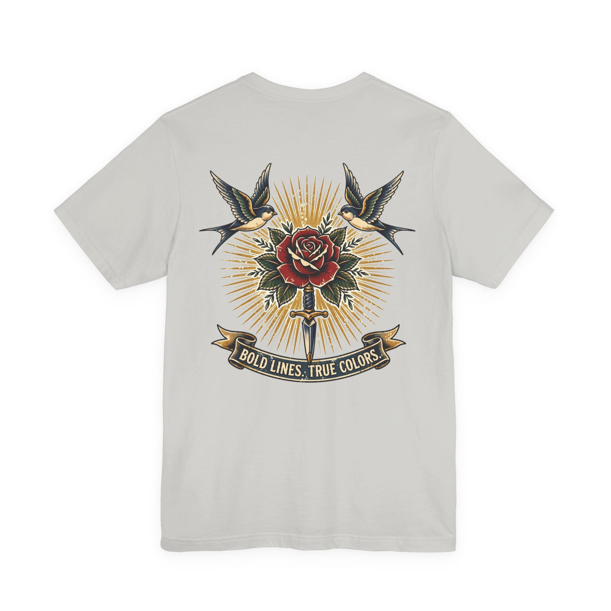 Bold Lines. True Colors. — Tattoo Tee