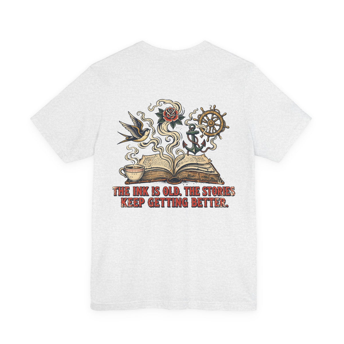 Back of shirt - main design