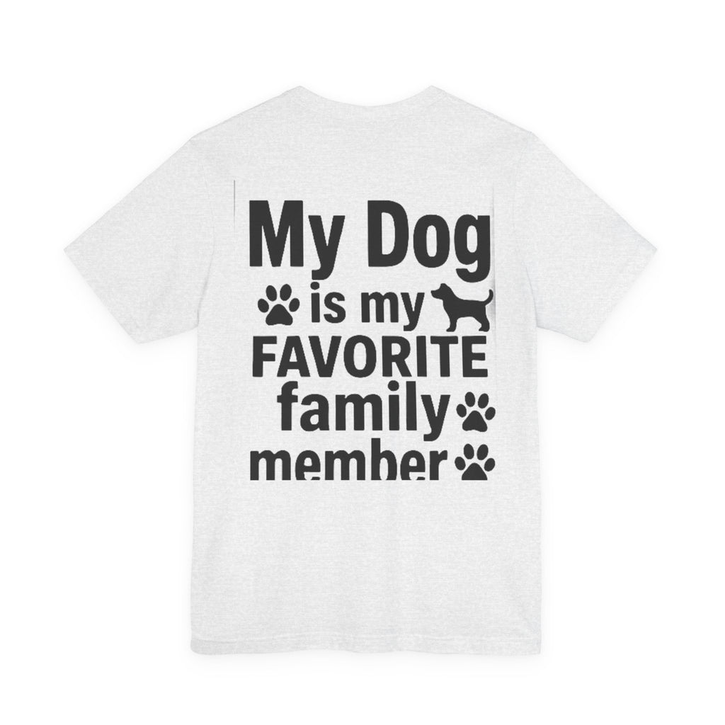 Back of shirt - main design