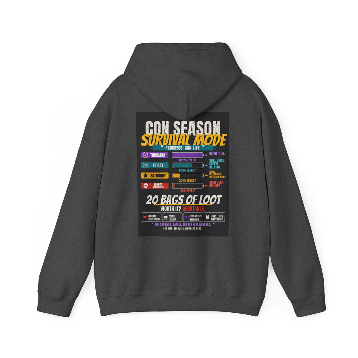 Back of shirt - main design