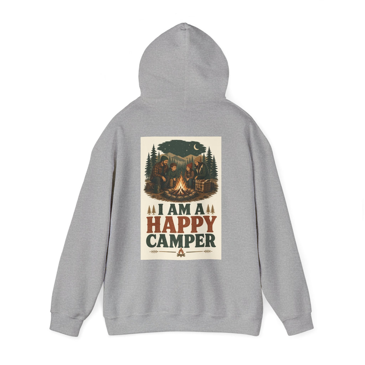 I Am a Happy Camper — Camping Hoodie