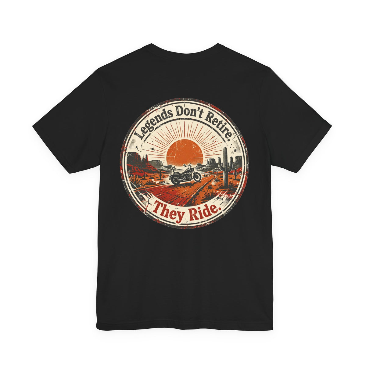 Back of shirt - main design
