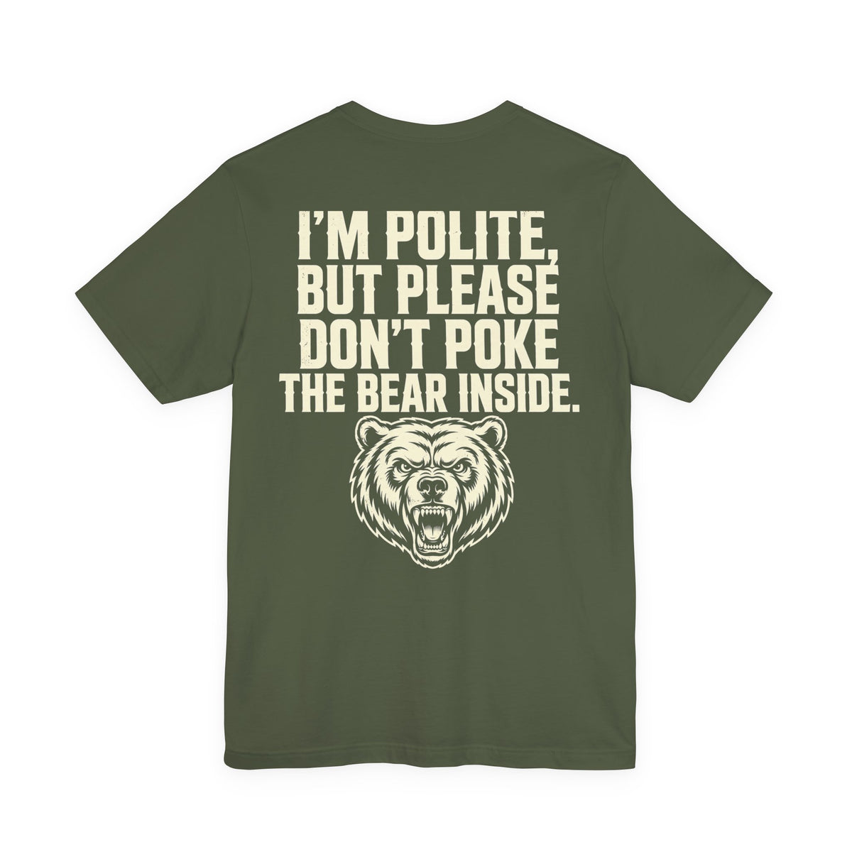Back of shirt - main design