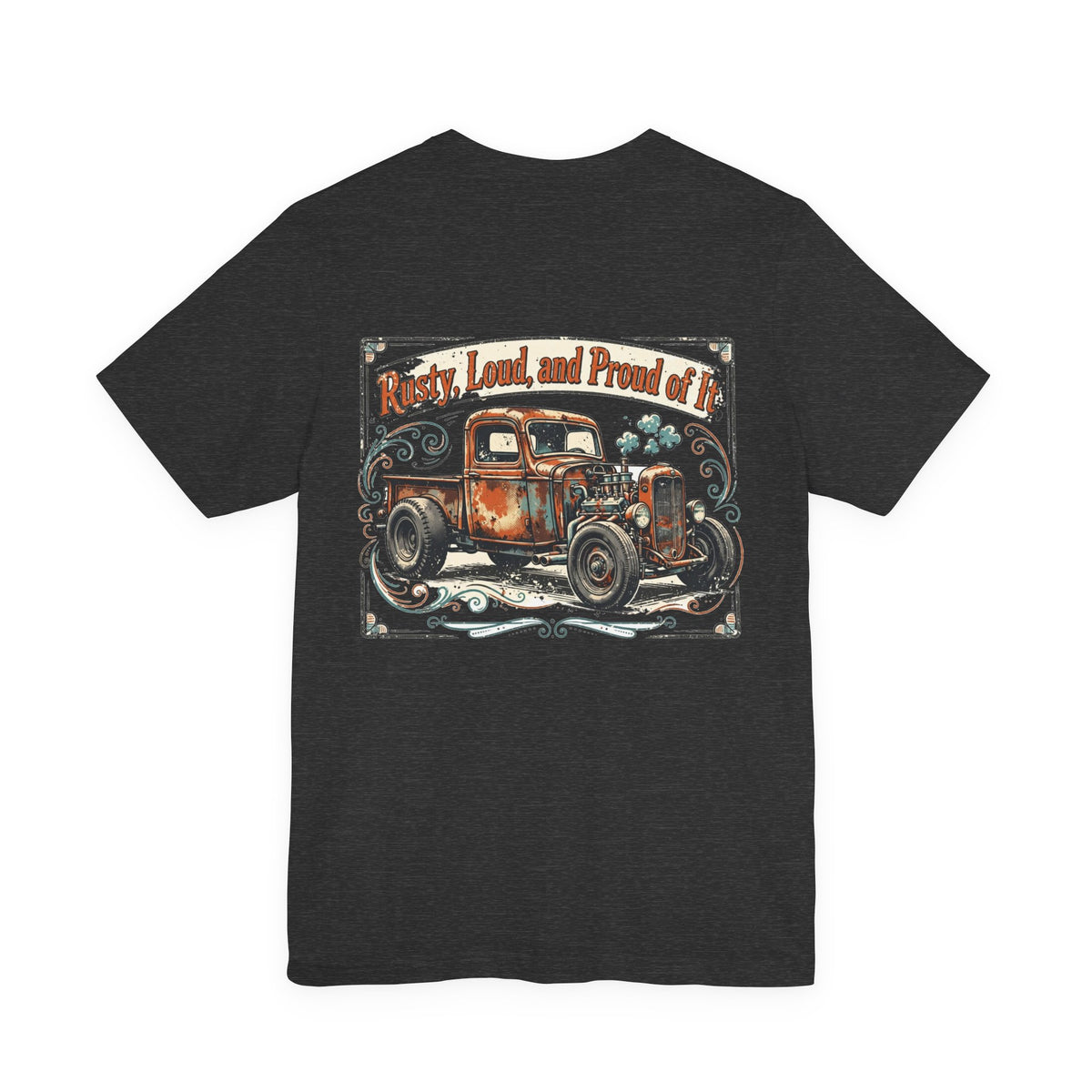 Back of shirt - main design