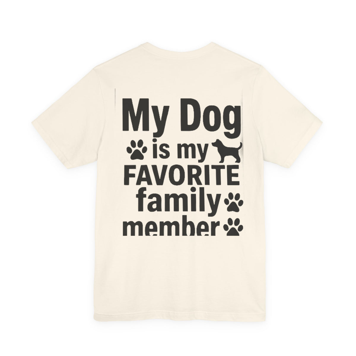 Back of shirt - main design