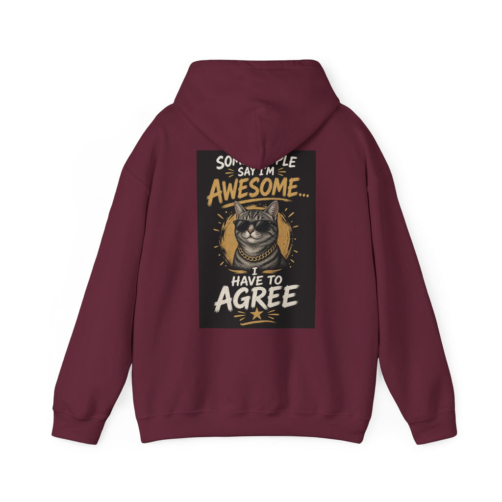 Some People Say I'm Awesome, I Have to Agree — Funny Dad Hoodie