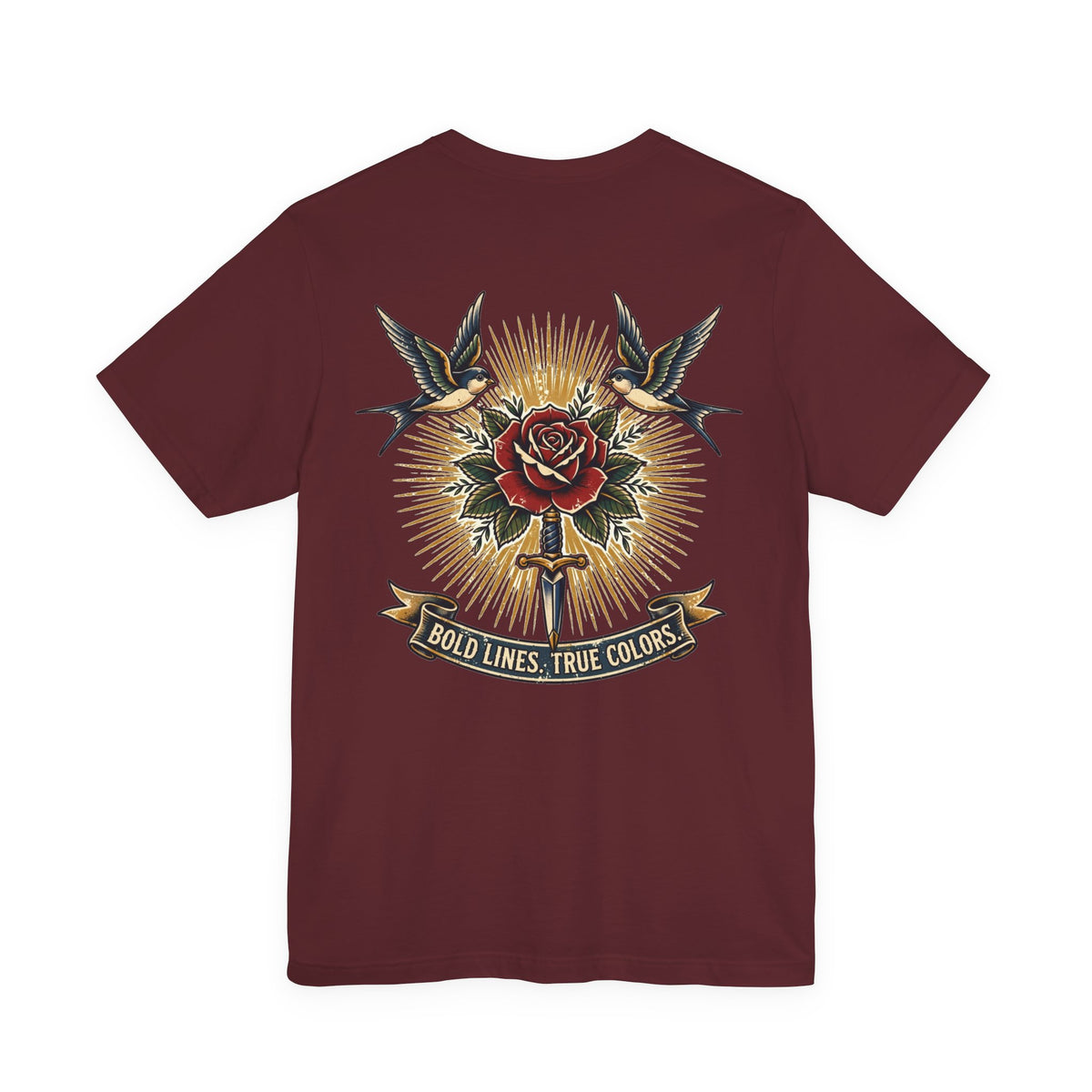 Bold Lines. True Colors. — Tattoo Tee