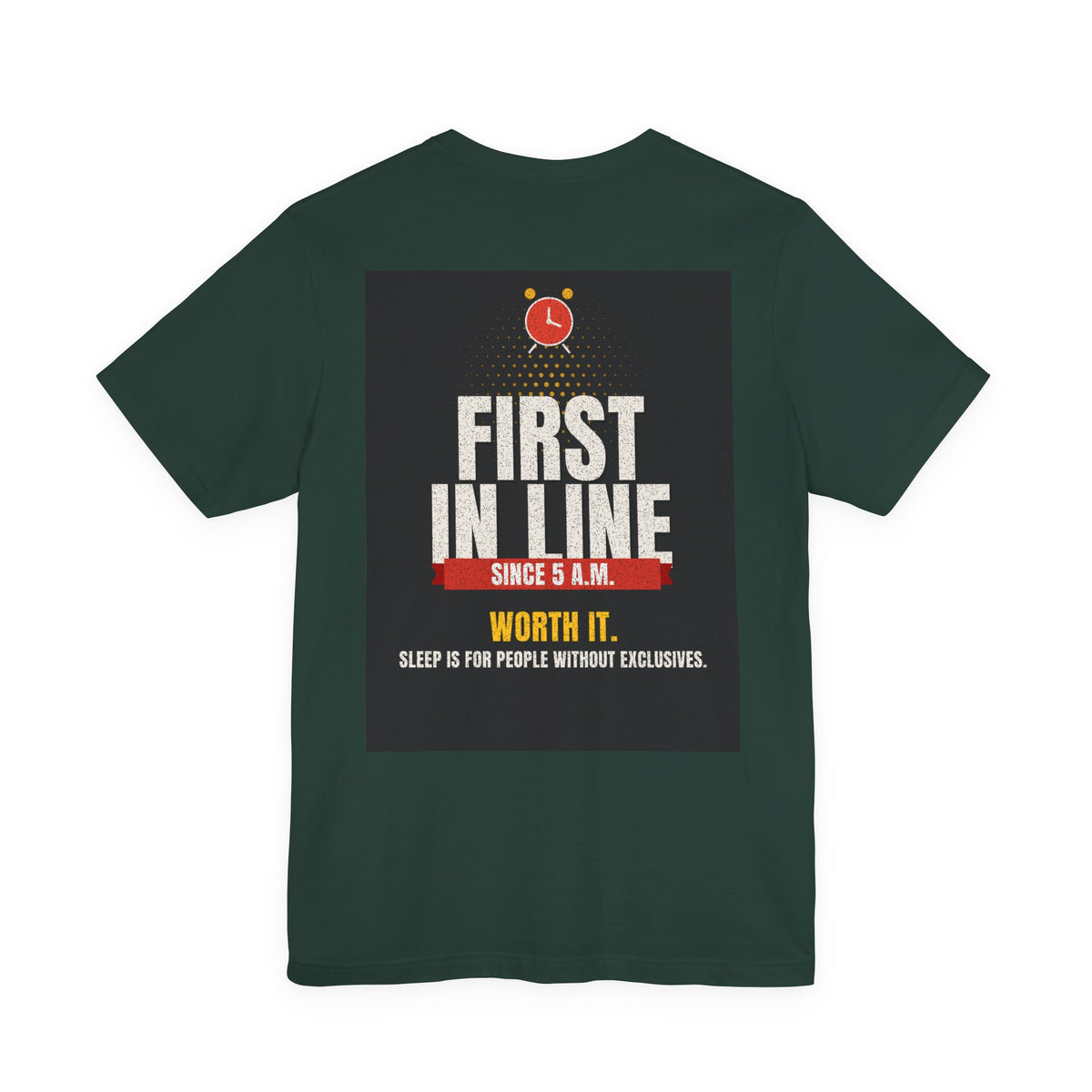 Back of shirt - main design