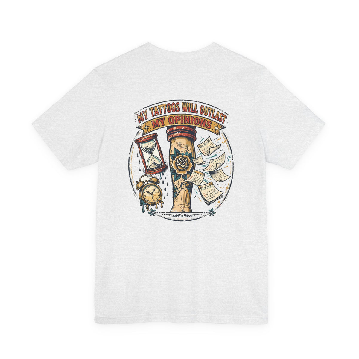 Back of shirt - main design