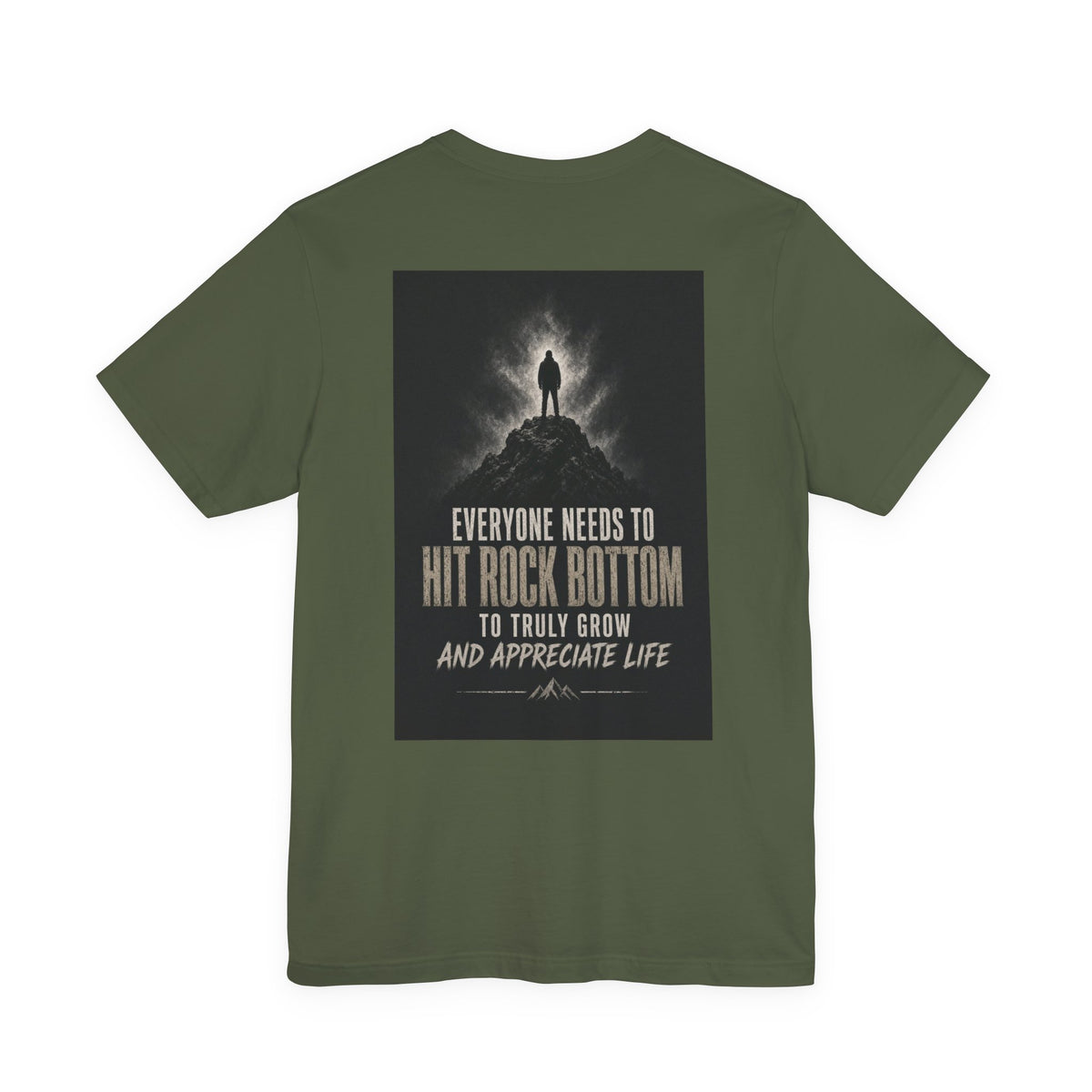 Everyone Needs To Hit Rock Bottom To Truly Grow And Appreciate Life — After Dark Tee