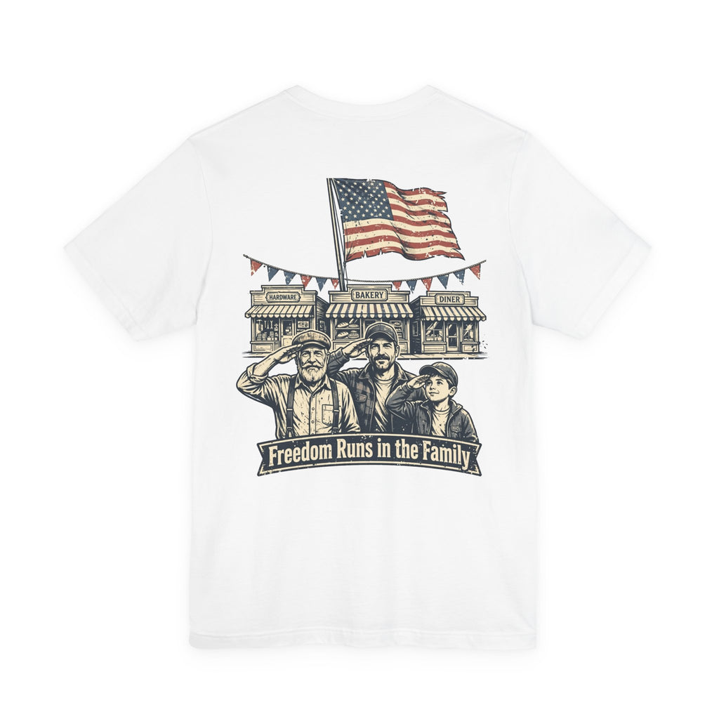 Back of shirt - main design