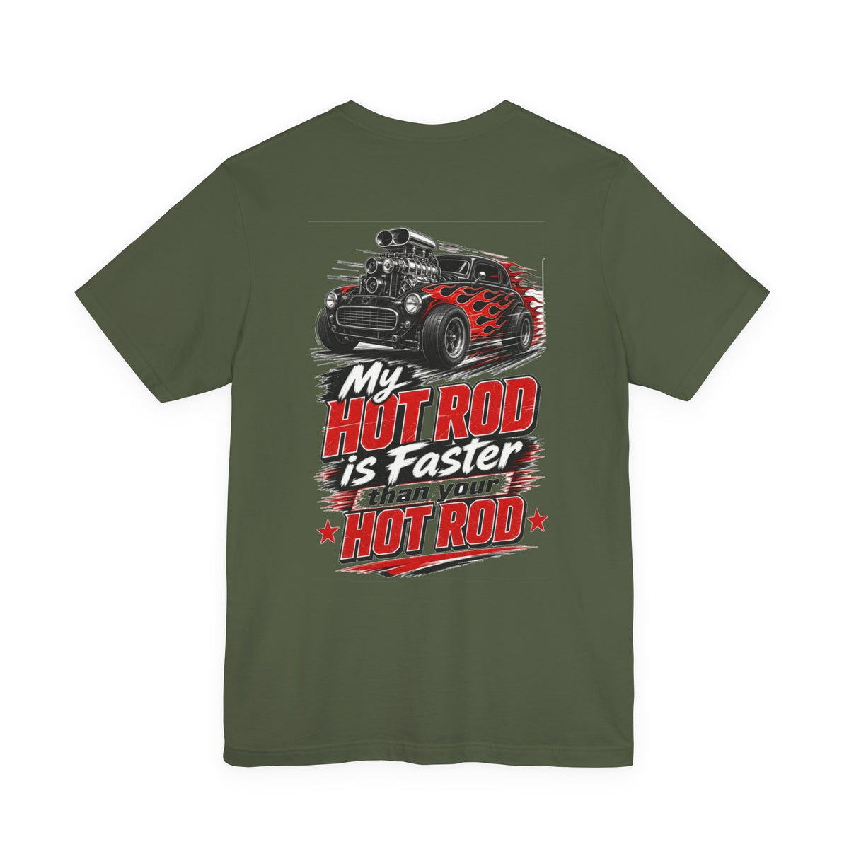 Back of shirt - main design