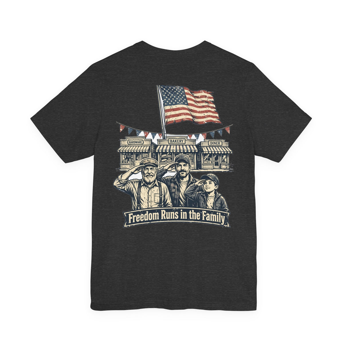 Back of shirt - main design