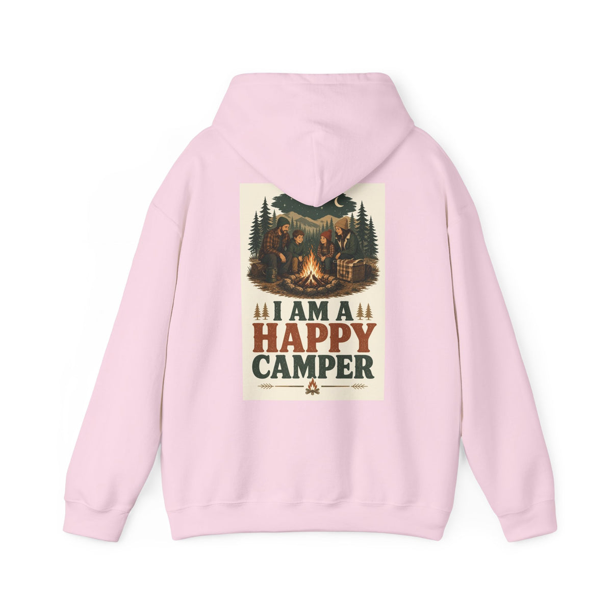 I Am a Happy Camper — Camping Hoodie