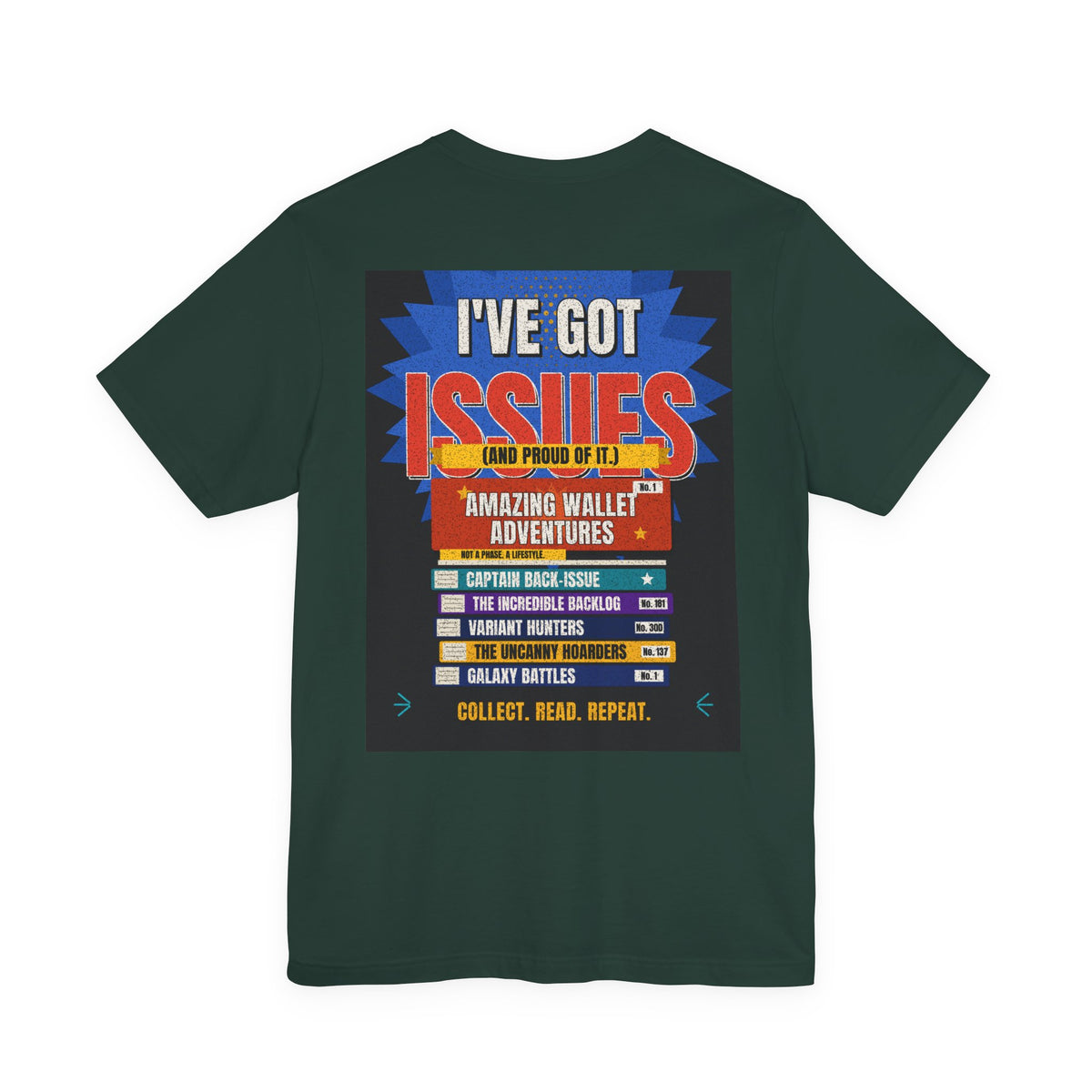 Back of shirt - main design