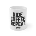 Ride. Coffee. Repeat. — Coffee Mug