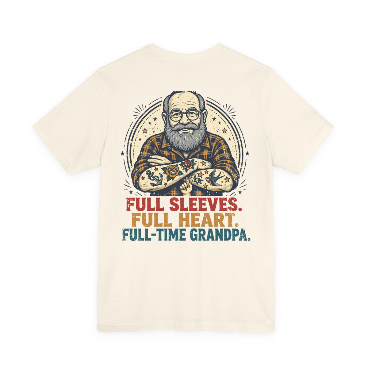 Back of shirt - main design
