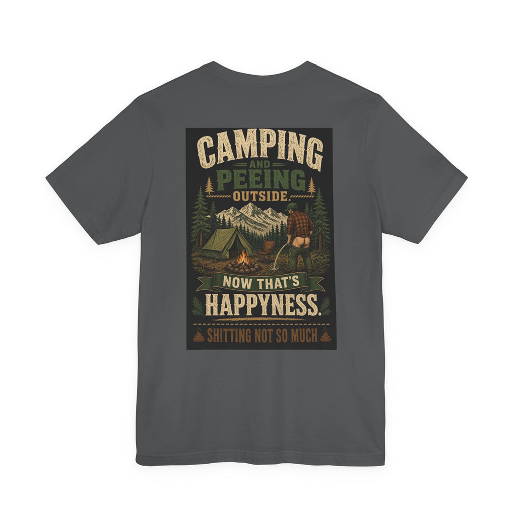 Camping and Peeing Outside — Camping Tee