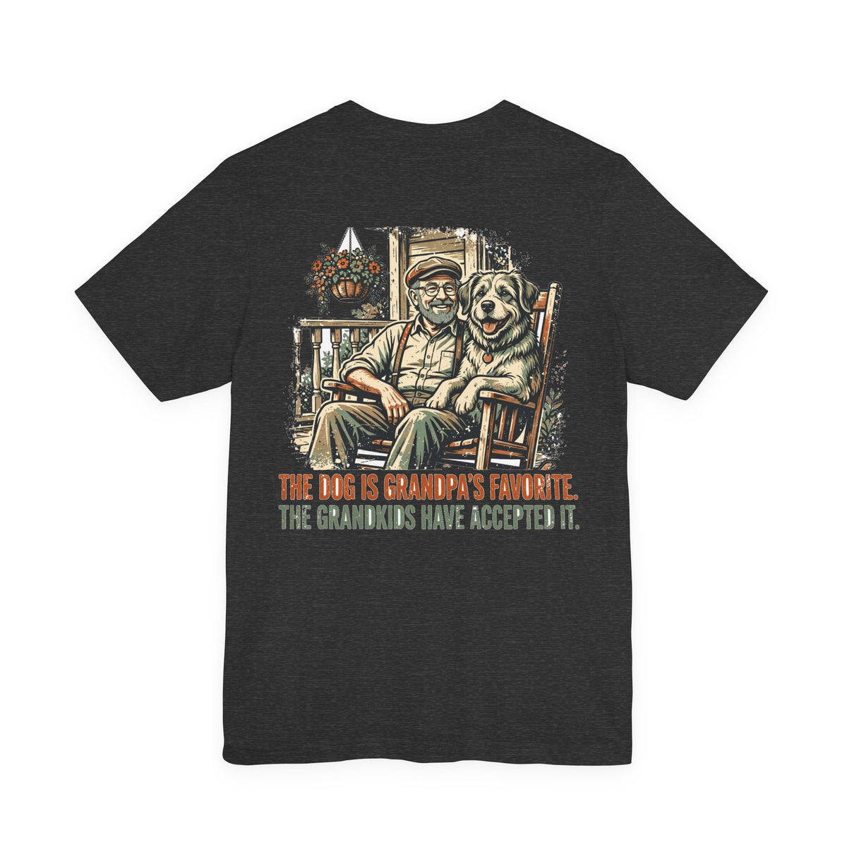 Back of shirt - main design