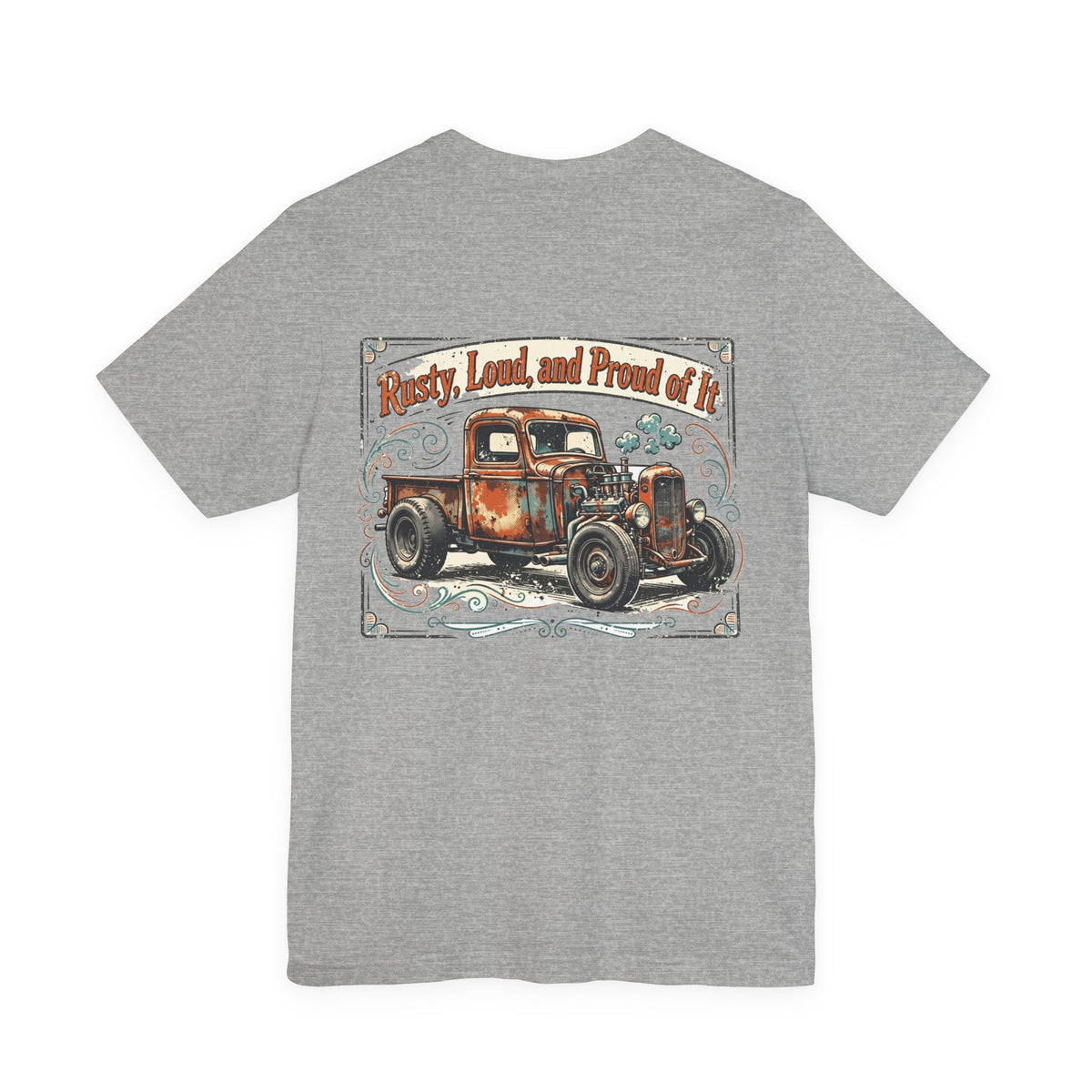 Back of shirt - main design