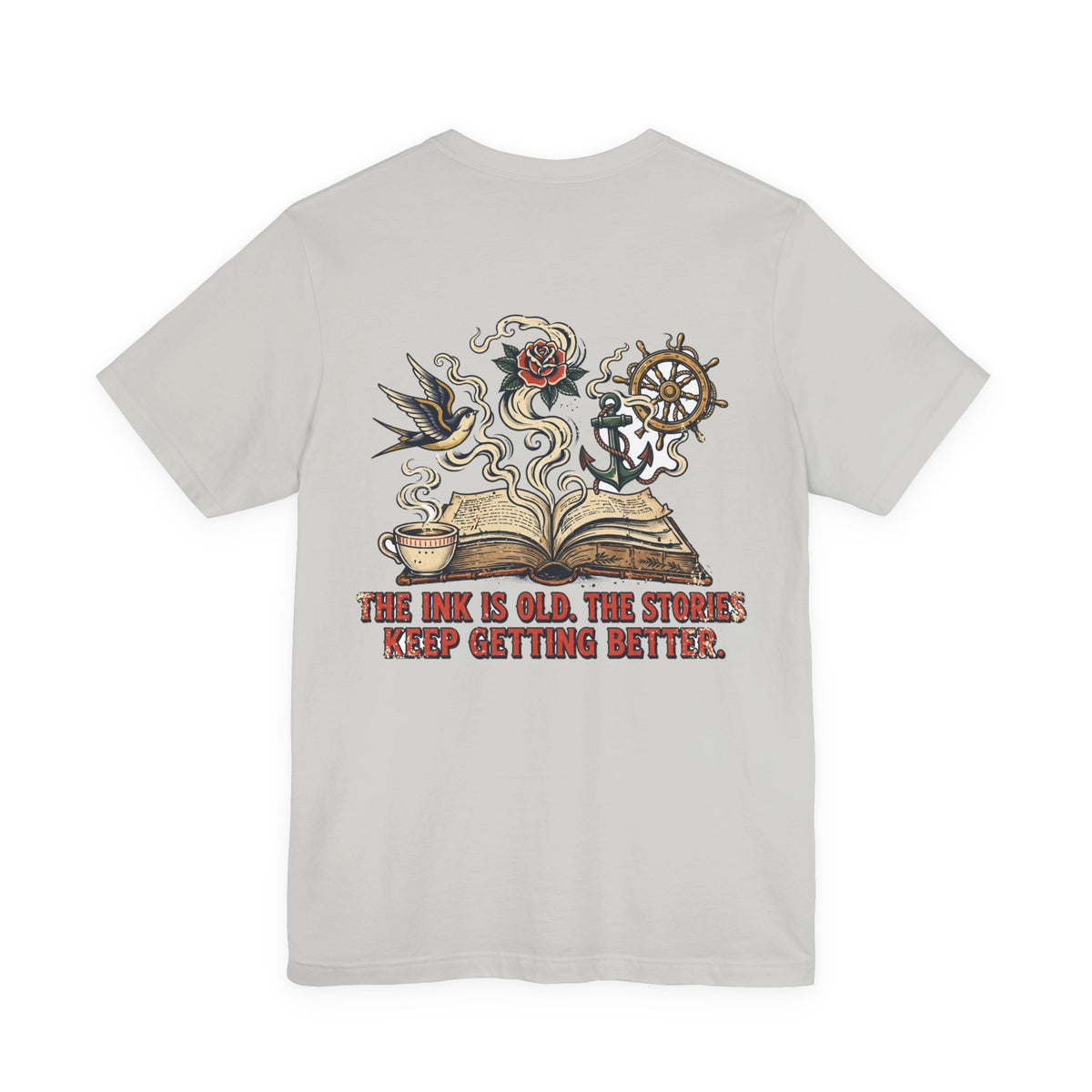 Back of shirt - main design