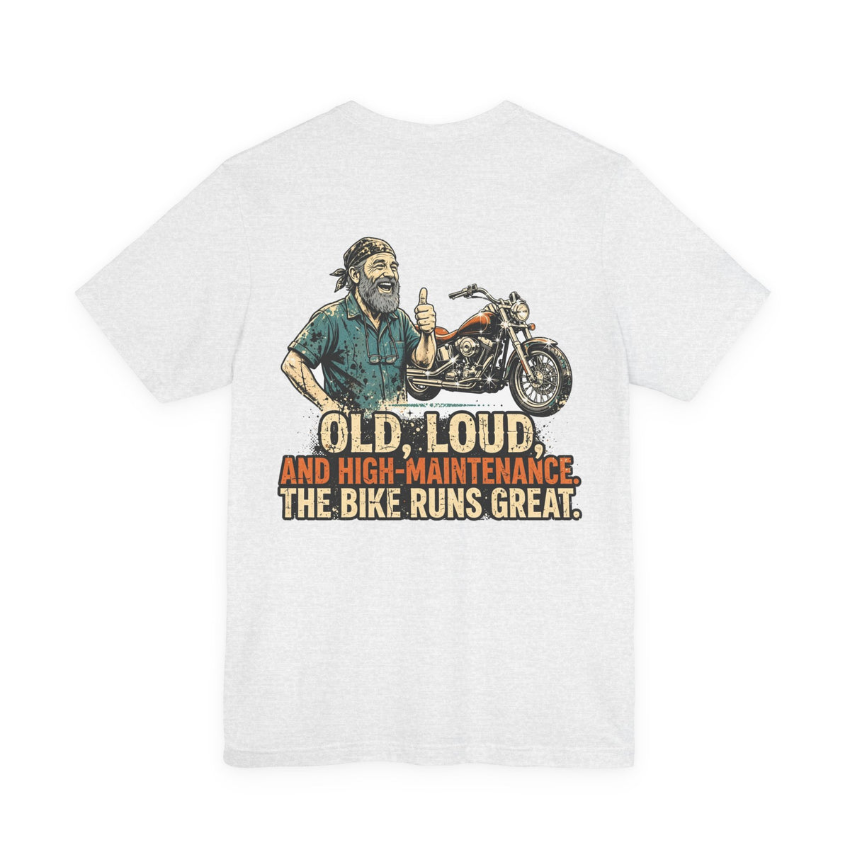 Back of shirt - main design