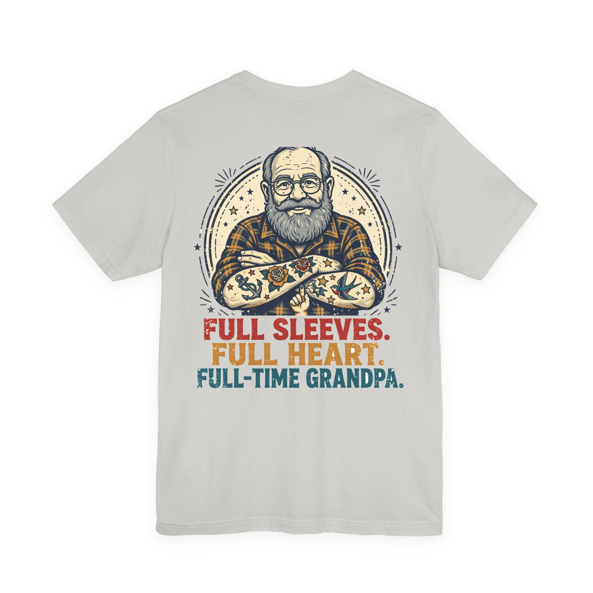 Back of shirt - main design
