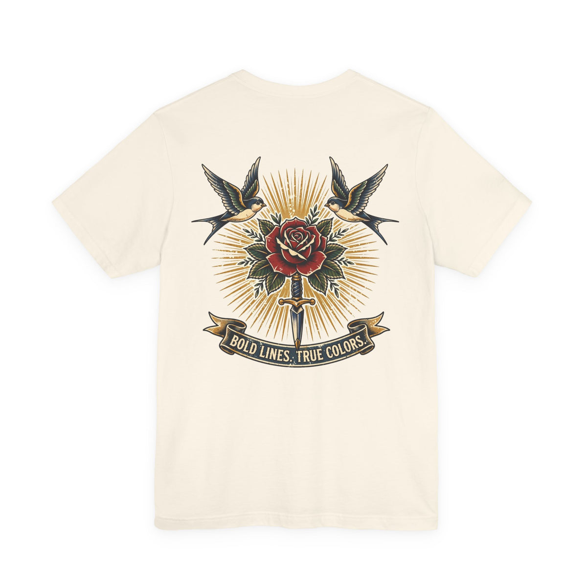 Bold Lines. True Colors. — Tattoo Tee