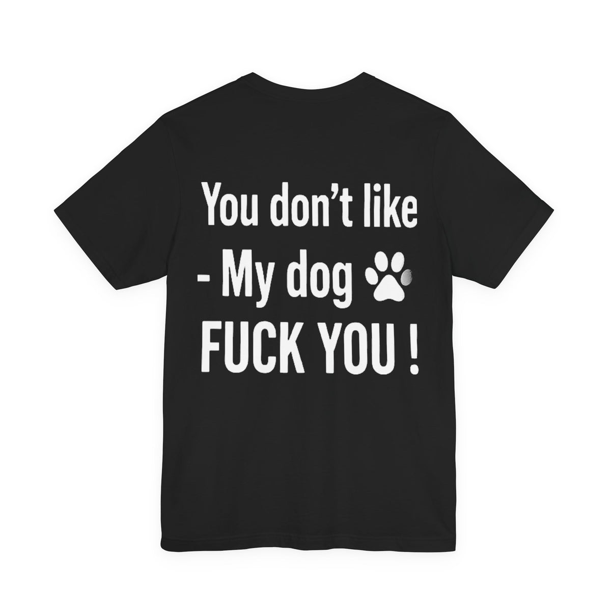 Back of shirt - main design